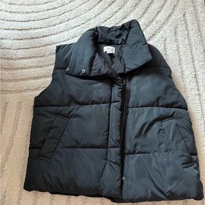 Black Puffer Vest